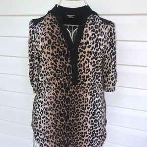 Leopard print top small